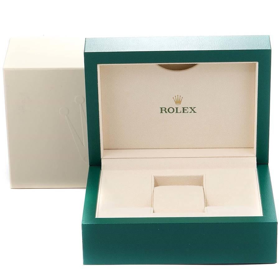 Rolex Explorer II 42 Quadrante Bianco Lancetta Arancione Acciaio Orologio da Uomo 216570 in vendita 7