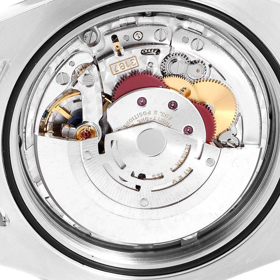 Rolex Explorer II 42 Quadrante Bianco Lancetta Arancione Acciaio Orologio da Uomo 216570 in vendita 4