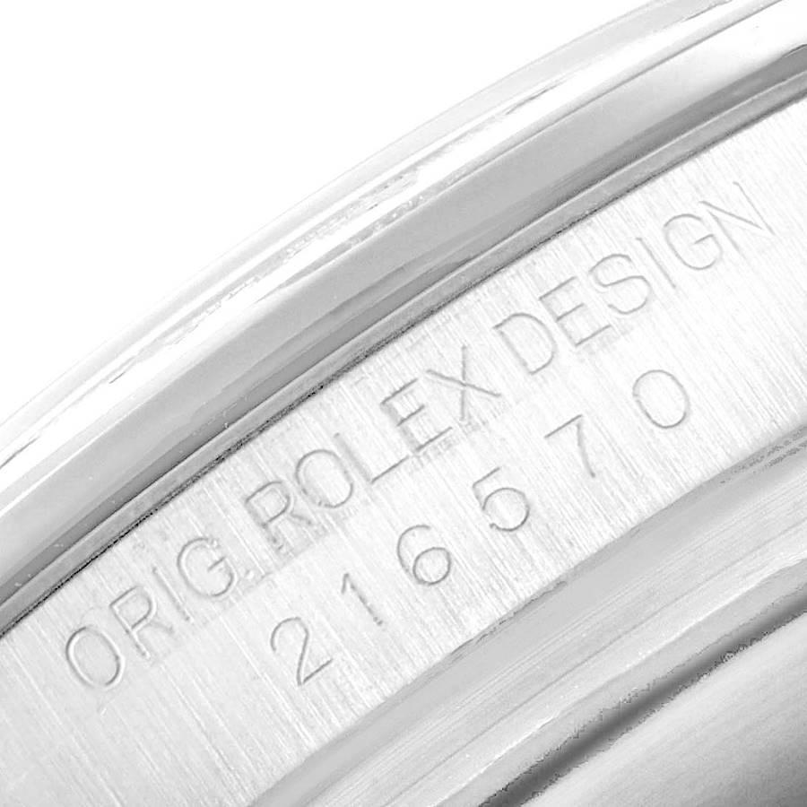 Rolex Explorer II 42 White Dial Orange Hand Steel Mens Watch 216570 2