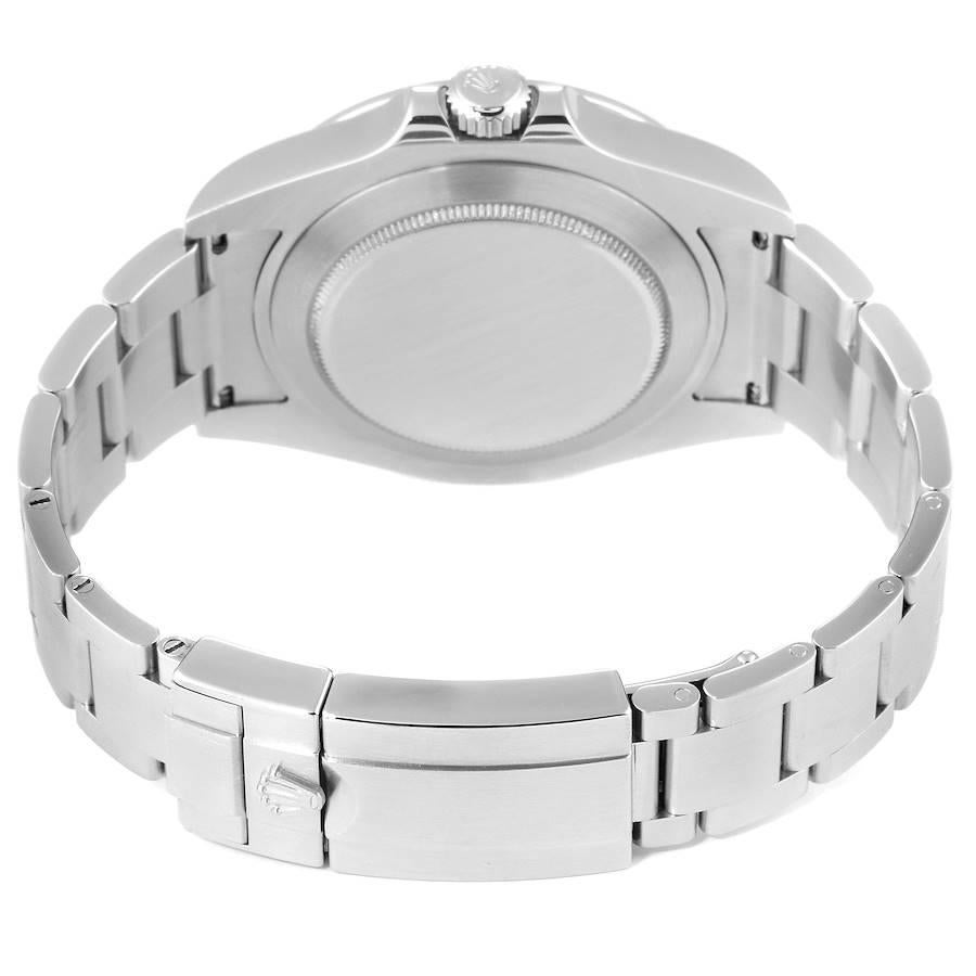 Rolex Explorer II 42 Quadrante Bianco Lancetta Arancione Acciaio Orologio da Uomo 216570 in vendita 5
