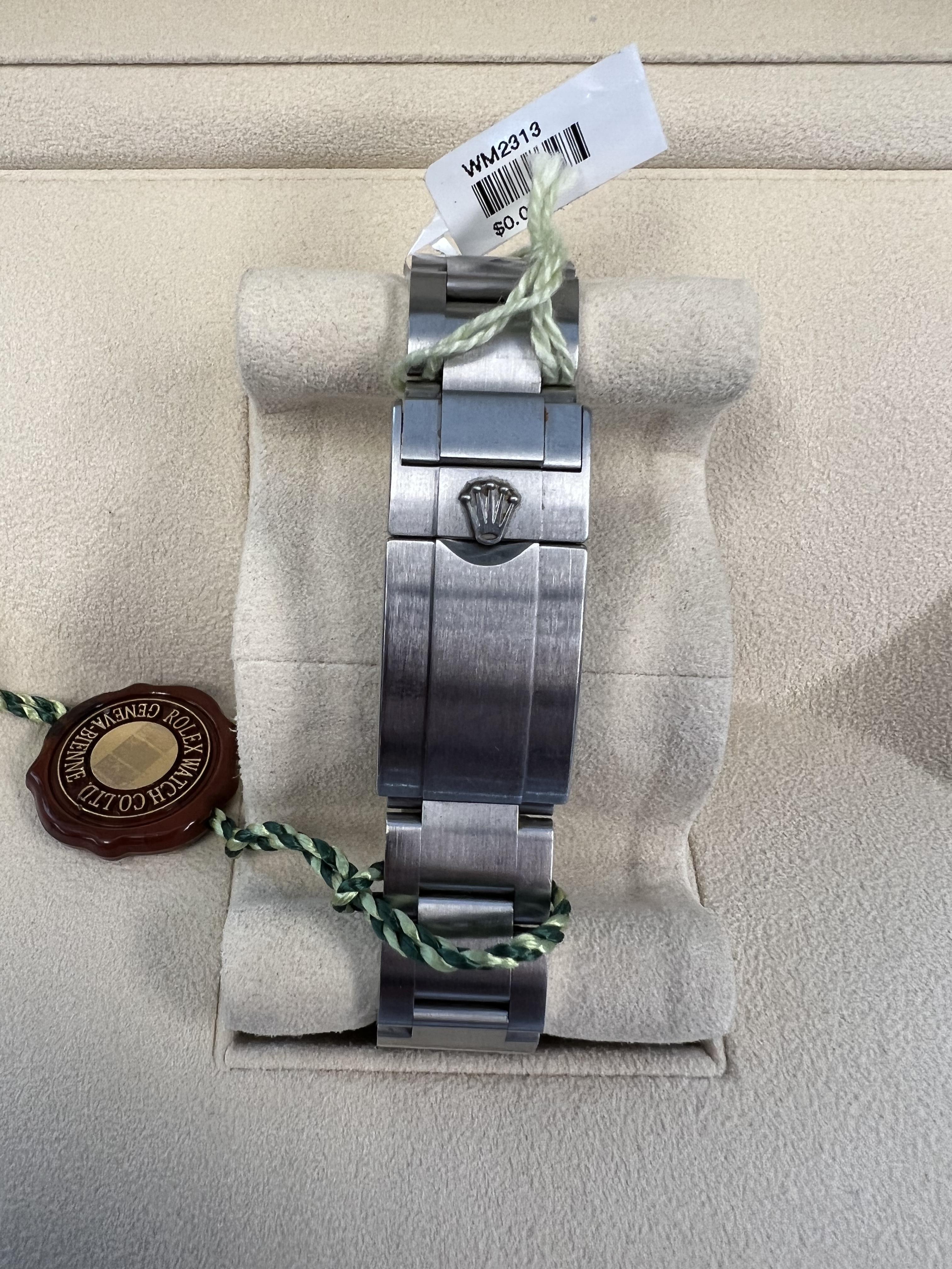 Men's Rolex Explorer II 42mm Black Dial Box and Card For Sale