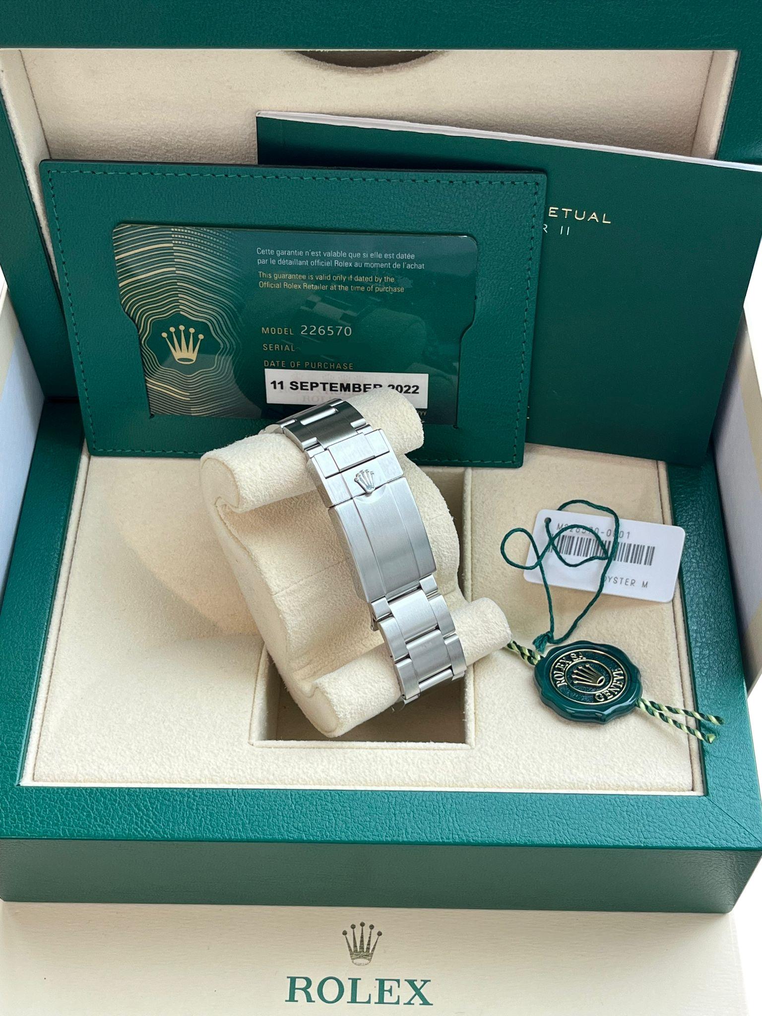 Rolex Explorer II 42mm Polar White Dial Automatic Oystersteel Men's Watch 226570 For Sale 6
