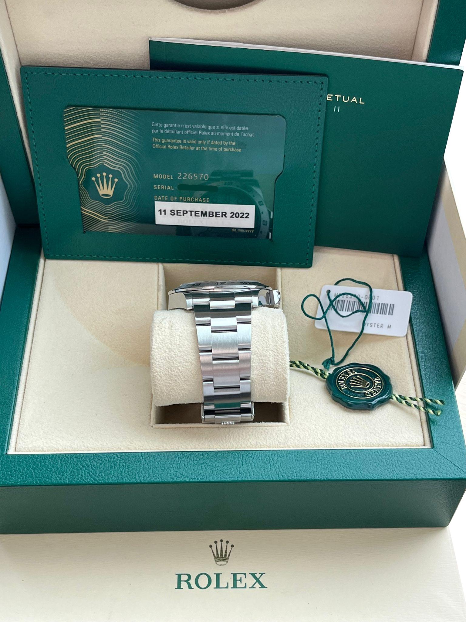 Rolex Explorer II 42mm Polar White Dial Automatic Oystersteel Men's Watch 226570 For Sale 4