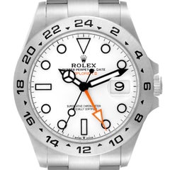 Rolex Explorer II 42mm Polar White Dial Steel Mens Watch 226570