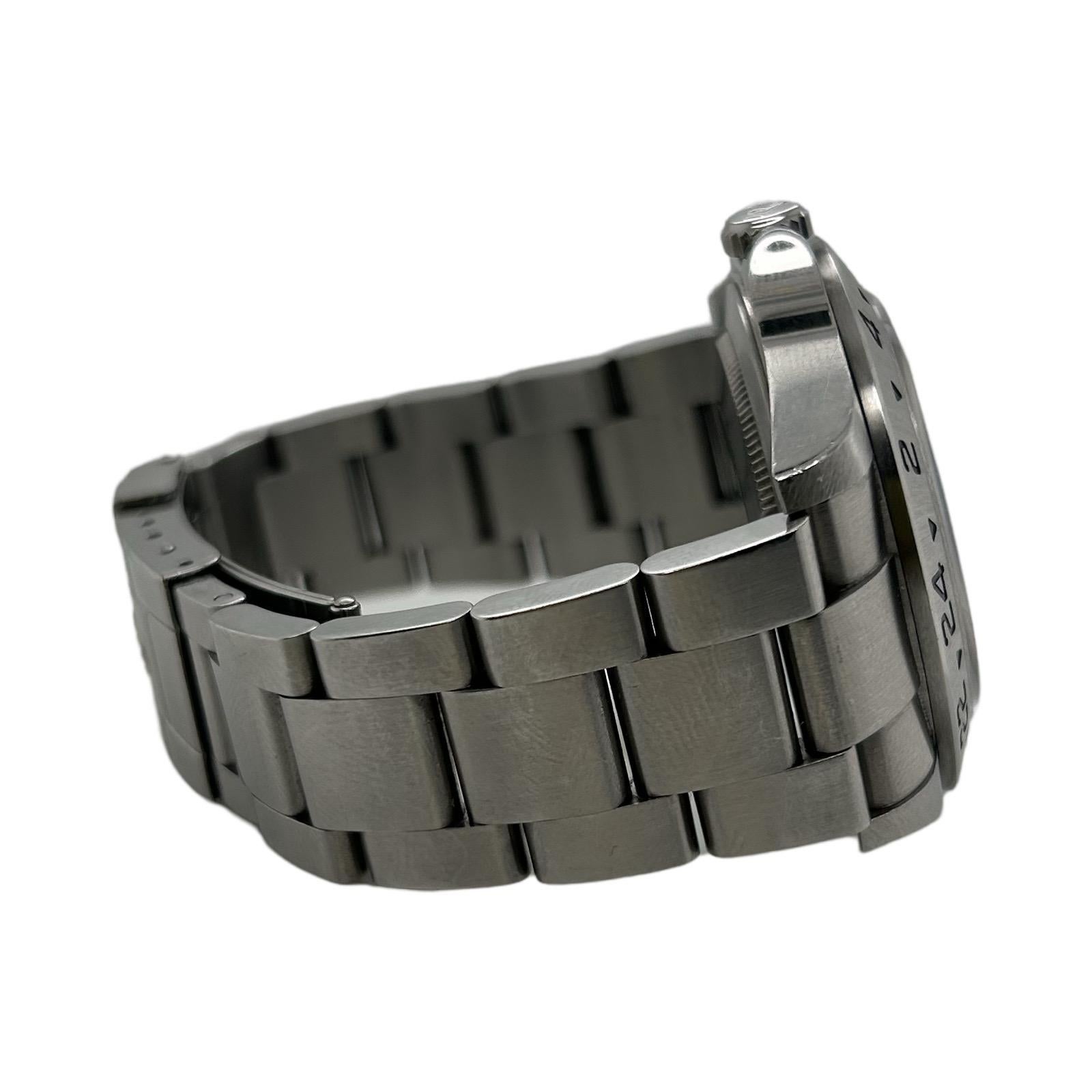 Women's or Men's Rolex Explorer II Black 40mm 16570T Box/ No papers 2007 For Sale