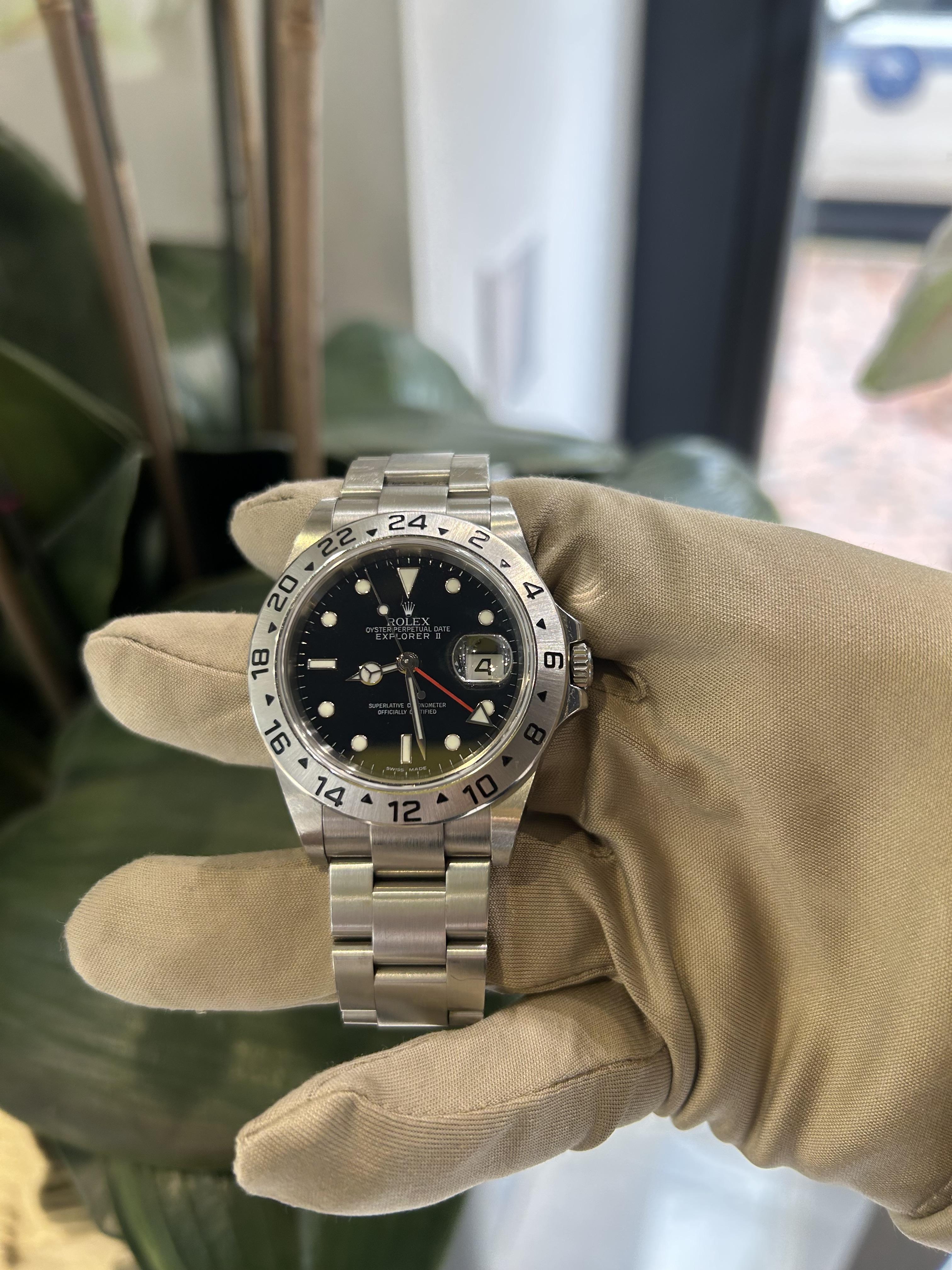 Rolex Explorer II Black 40mm 16570T Box/ No papers 2007 For Sale 2