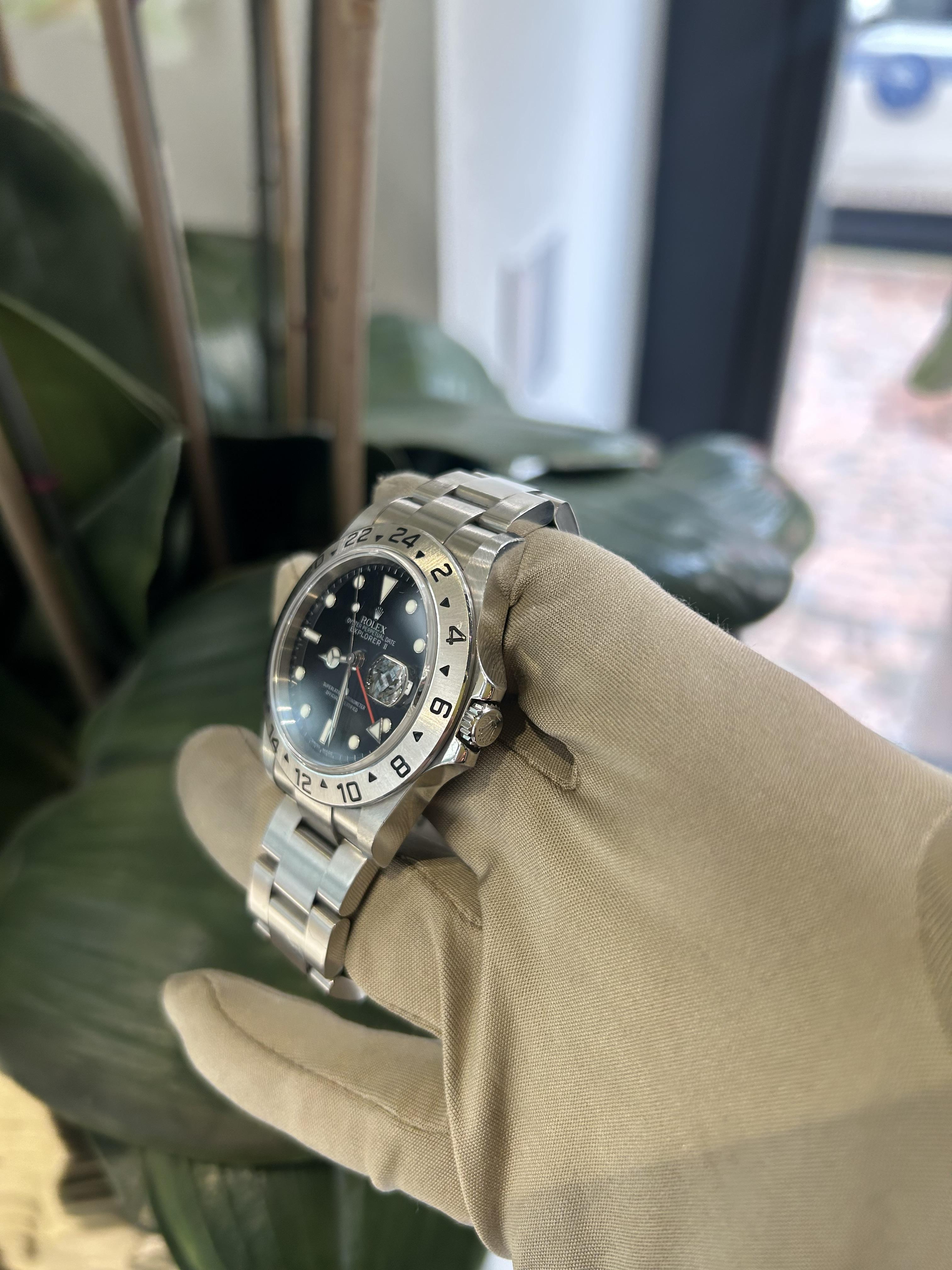 Rolex Explorer II Black 40mm 16570T Box/ No papers 2007 For Sale 3