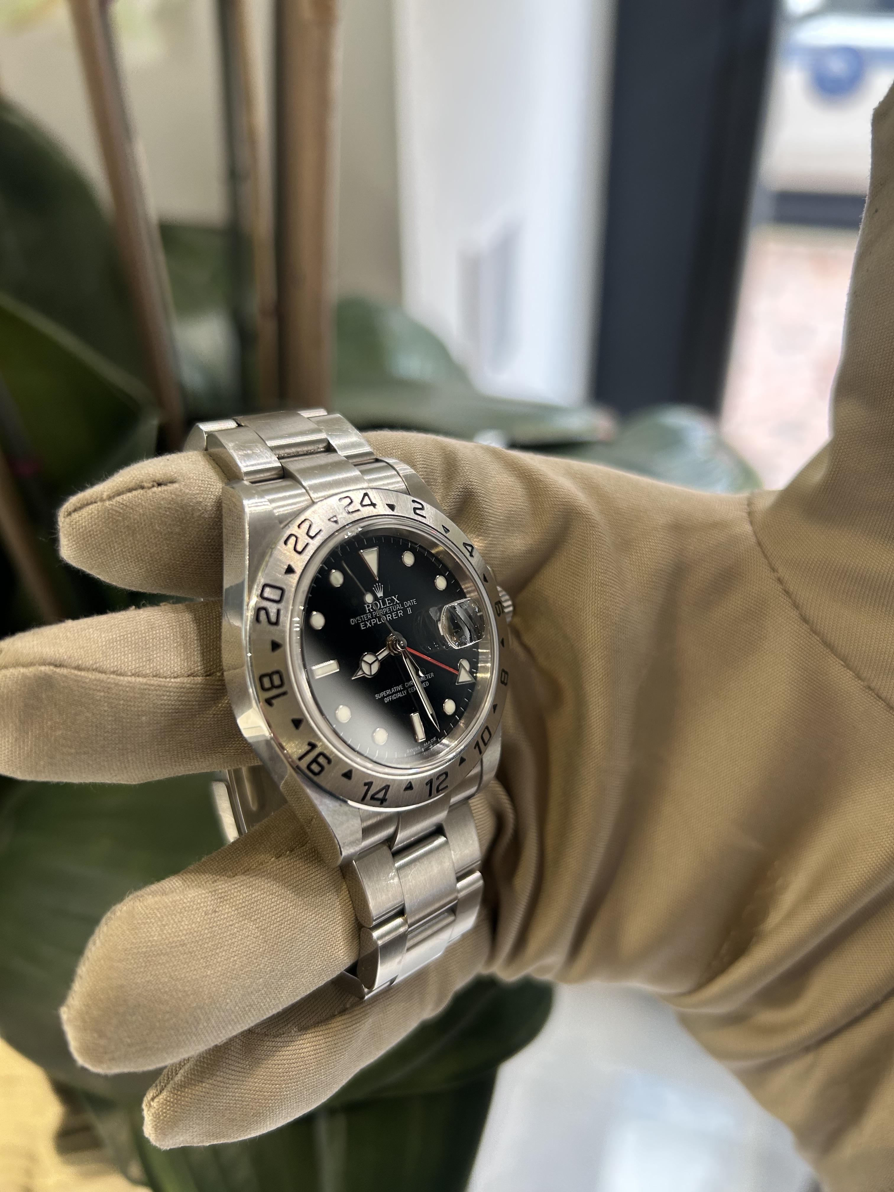 Rolex Explorer II Black 40mm 16570T Box/ No papers 2007 For Sale 4