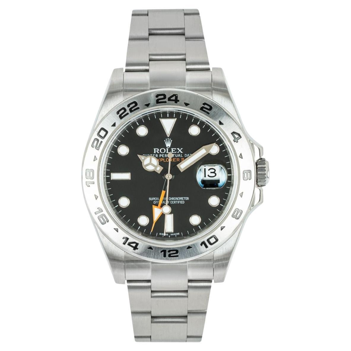 Rolex Explorer II Black Dial 216570