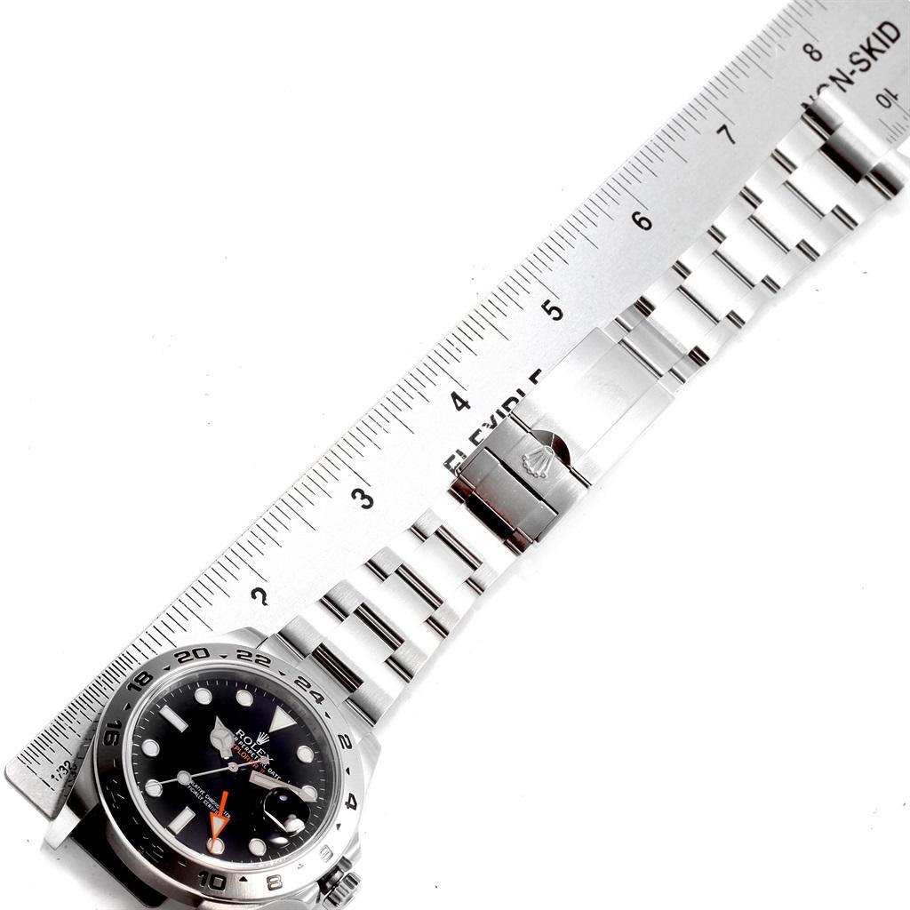 Rolex Explorer II Black Dial Automatic Men's Watch 216570 Box 9