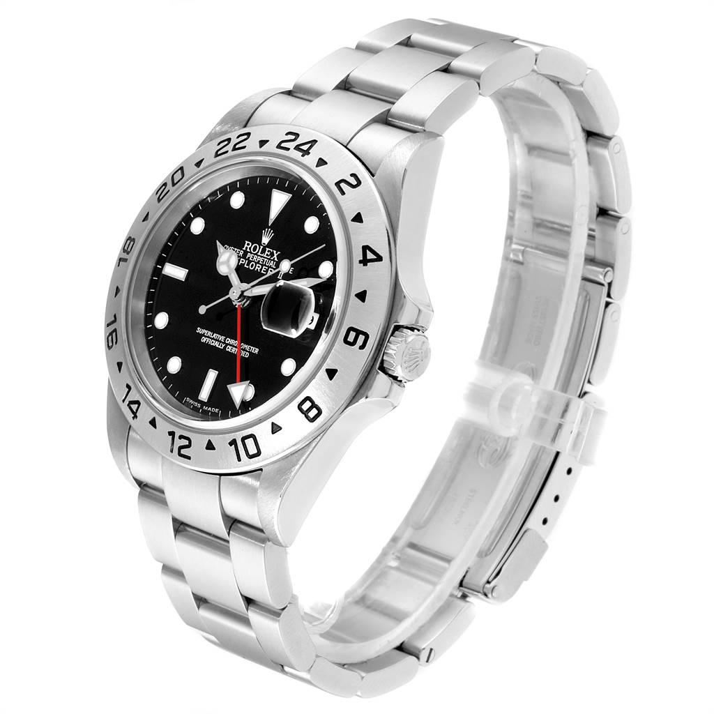 Rolex Explorer II Black Dial Automatic Steel Men's Watch 16570 Box Papers 1