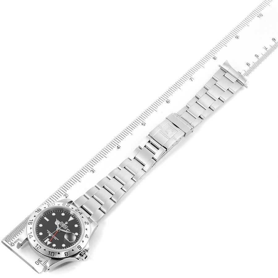 Rolex Explorer II Black Dial Automatic Steel Men’s Watch 16570 For Sale 6
