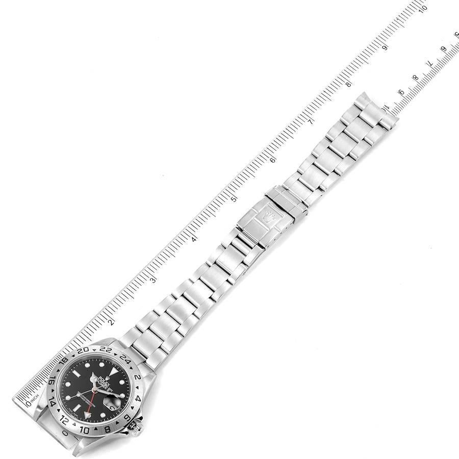 Rolex Explorer II Black Dial Automatic Steel Mens Watch 16570 For Sale 6