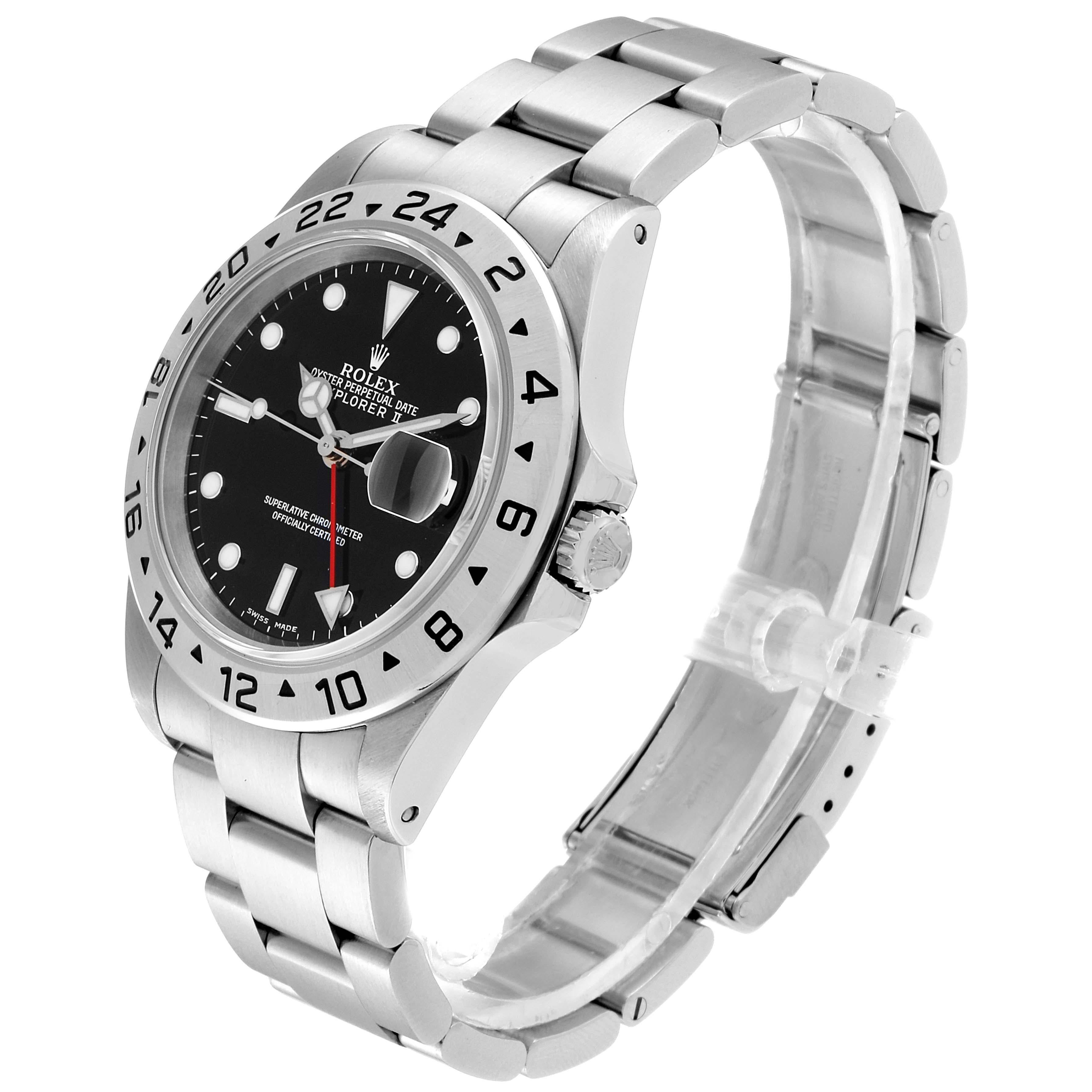 Rolex Explorer II Black Dial Automatic Steel Men's Watch 16570 1