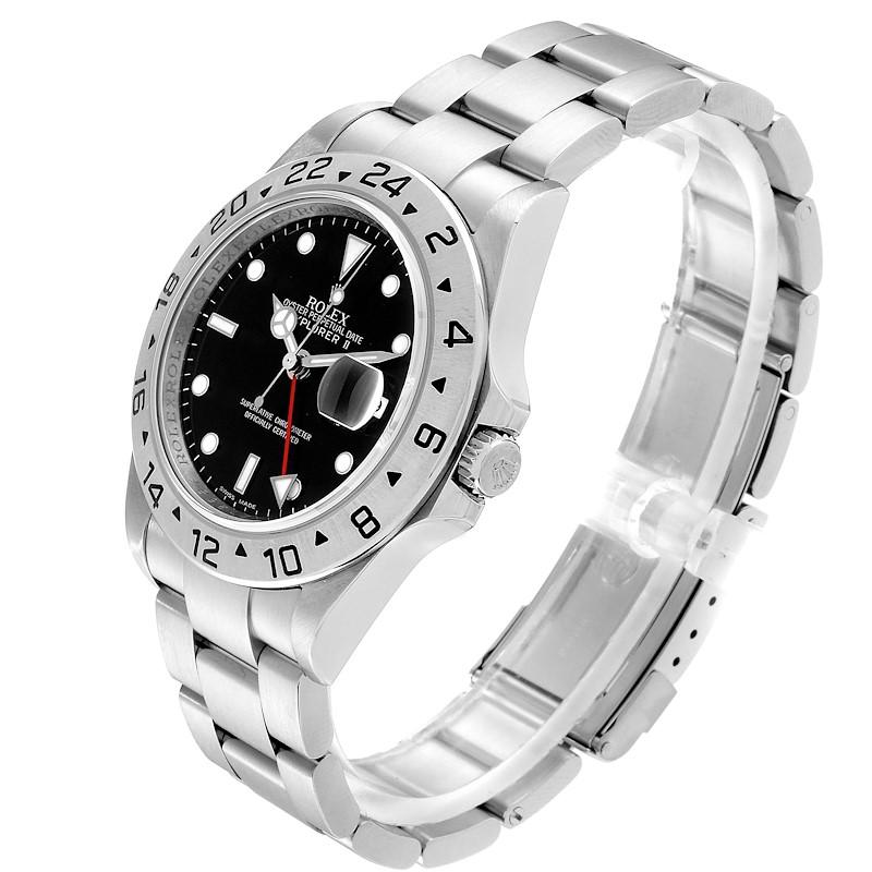 Rolex Explorer II Black Dial Automatic Steel Men's Watch 16570 1