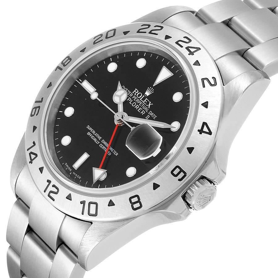 Rolex Explorer II Black Dial Automatic Steel Men's Watch 16570 2