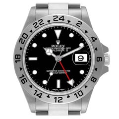 Rolex Explorer II Parachrome Haarspring-Herrenuhr 16570 mit schwarzem Zifferblatt