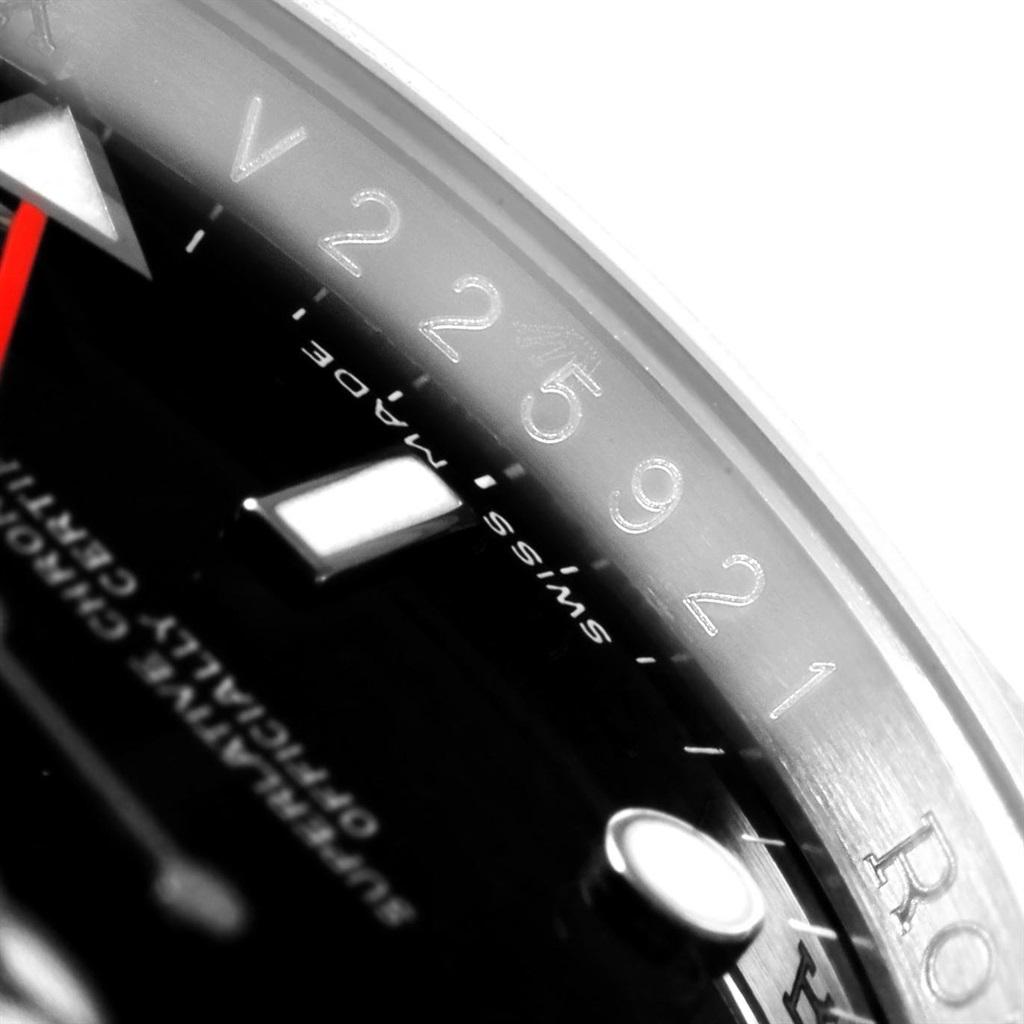 Rolex Explorer II Black Dial Parachrom Hairspring Men's Watch 16570 For Sale 5
