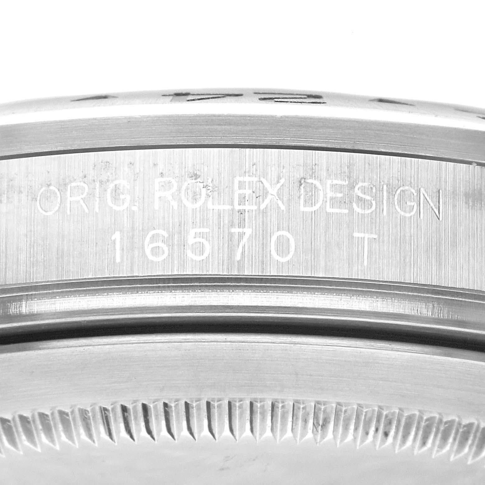 Rolex Explorer II Black Dial Steel Mens Watch 16570 Box Papers 3