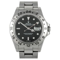 Rolex Explorer II Black Dial Watch 16570ST