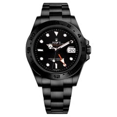 Used Rolex Explorer II Black PVD/DLC Coated Stainless Steel Watch 216570