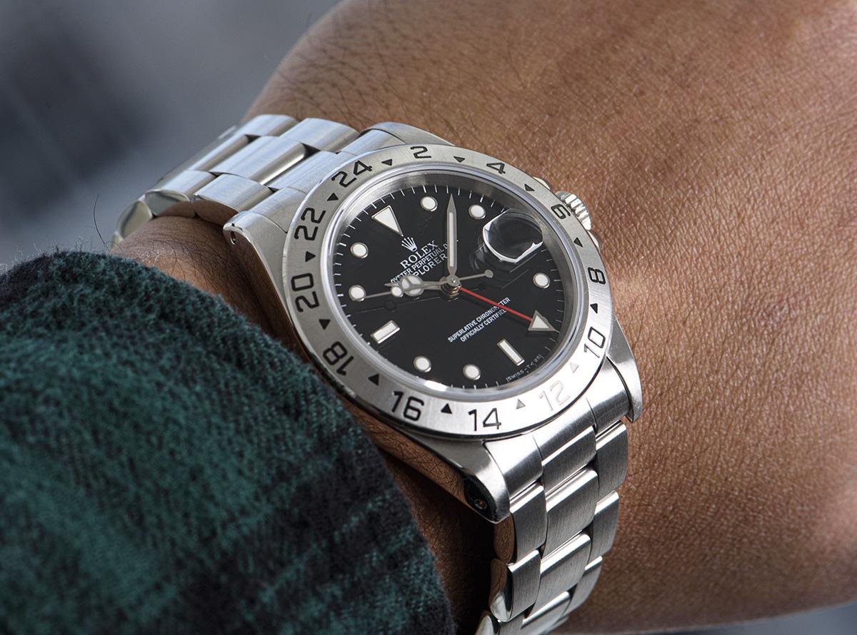 Rolex Explorer II Gents Stainless Steel Black Dial 16570 2