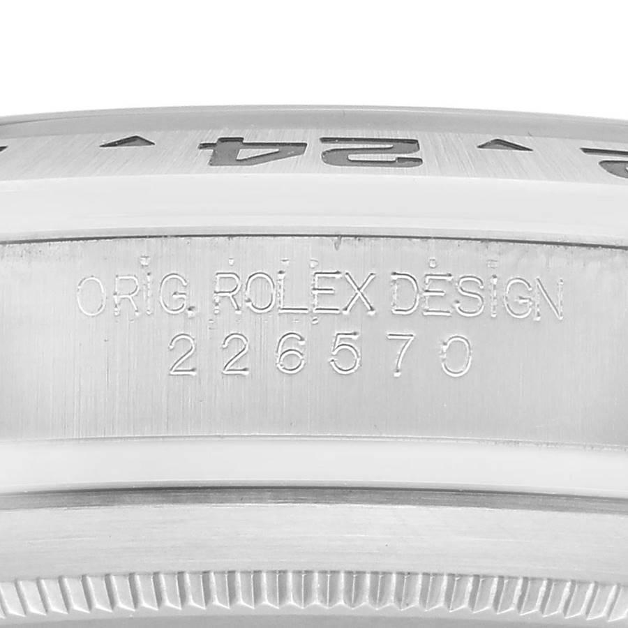 Men's Rolex Explorer II GMT 42mm Polar White Dial Steel Mens Watch 226570 Box Card