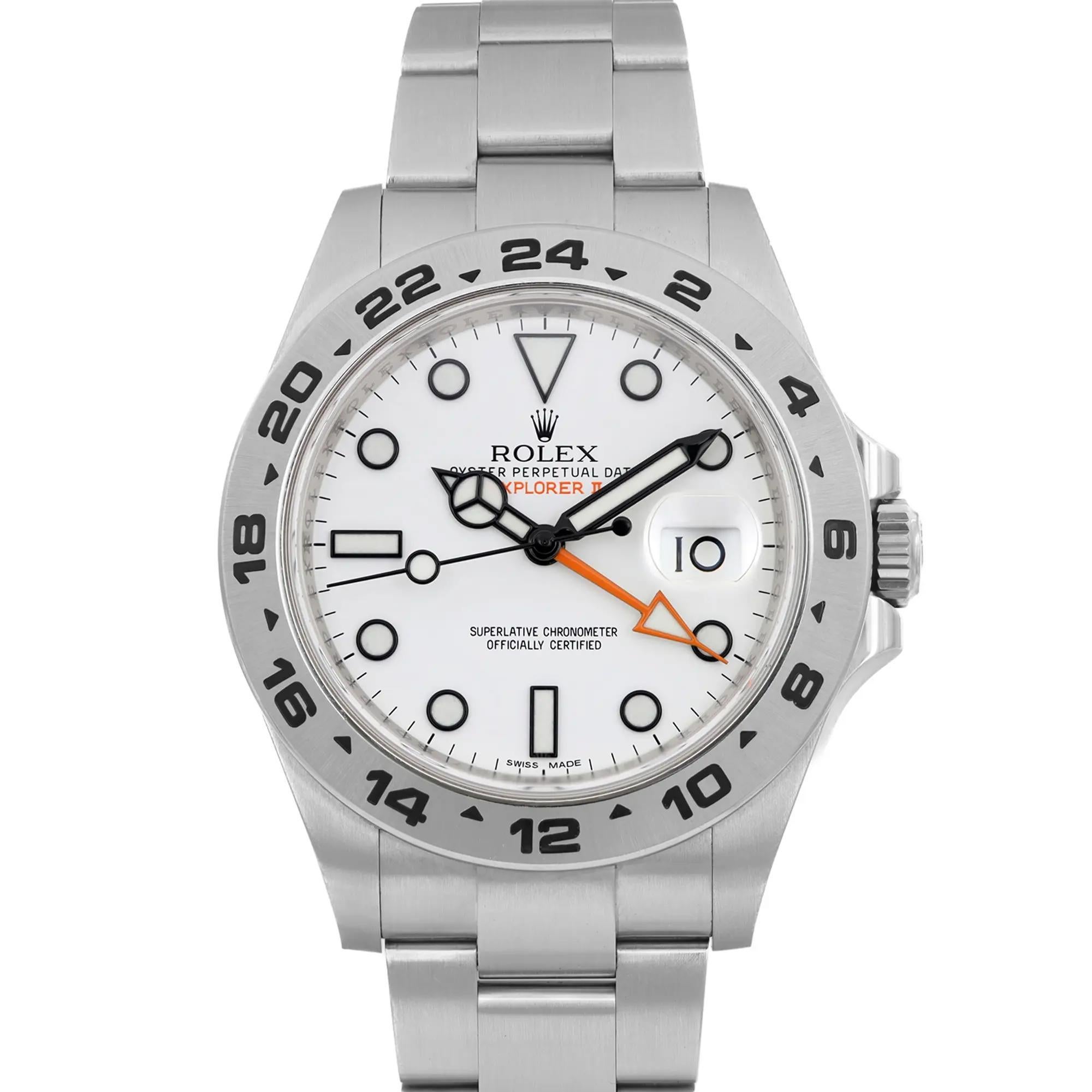 Pre-owned. Good condition. 2014 Card, Box and papers are included. The watch shows light signs of wear on the bezel.




