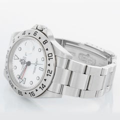 Rolex Montre Explorer II en acier inoxydable pour hommes 16570