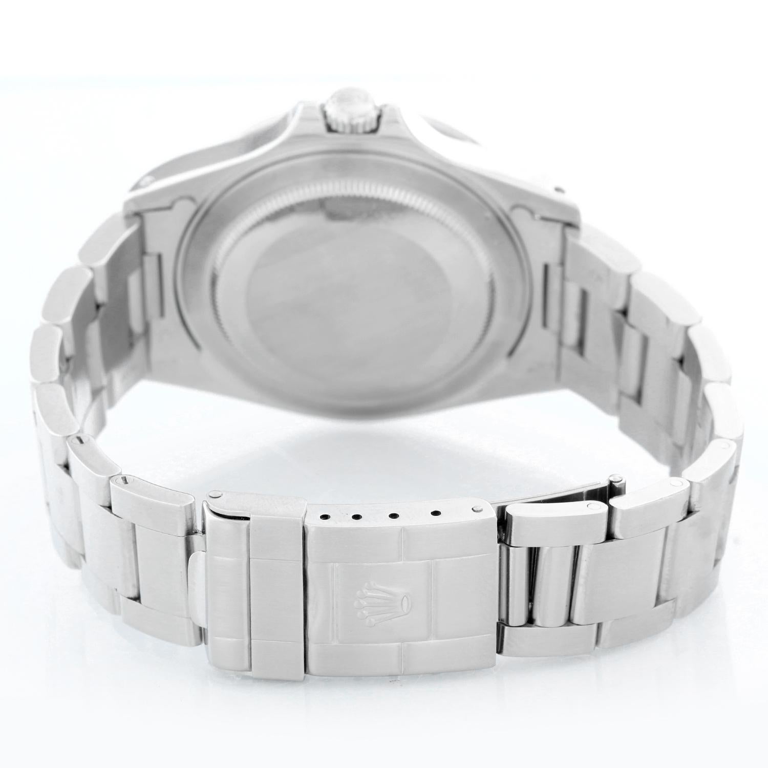 Rolex Explorer II Men's Stainless Steel Watch 16570 In Excellent Condition In Dallas, TX
