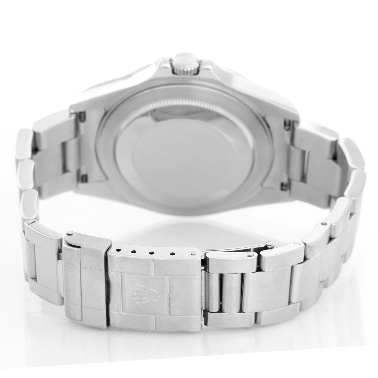 Rolex Explorer II Men's Stainless Steel Watch 16570 In Excellent Condition In Dallas, TX