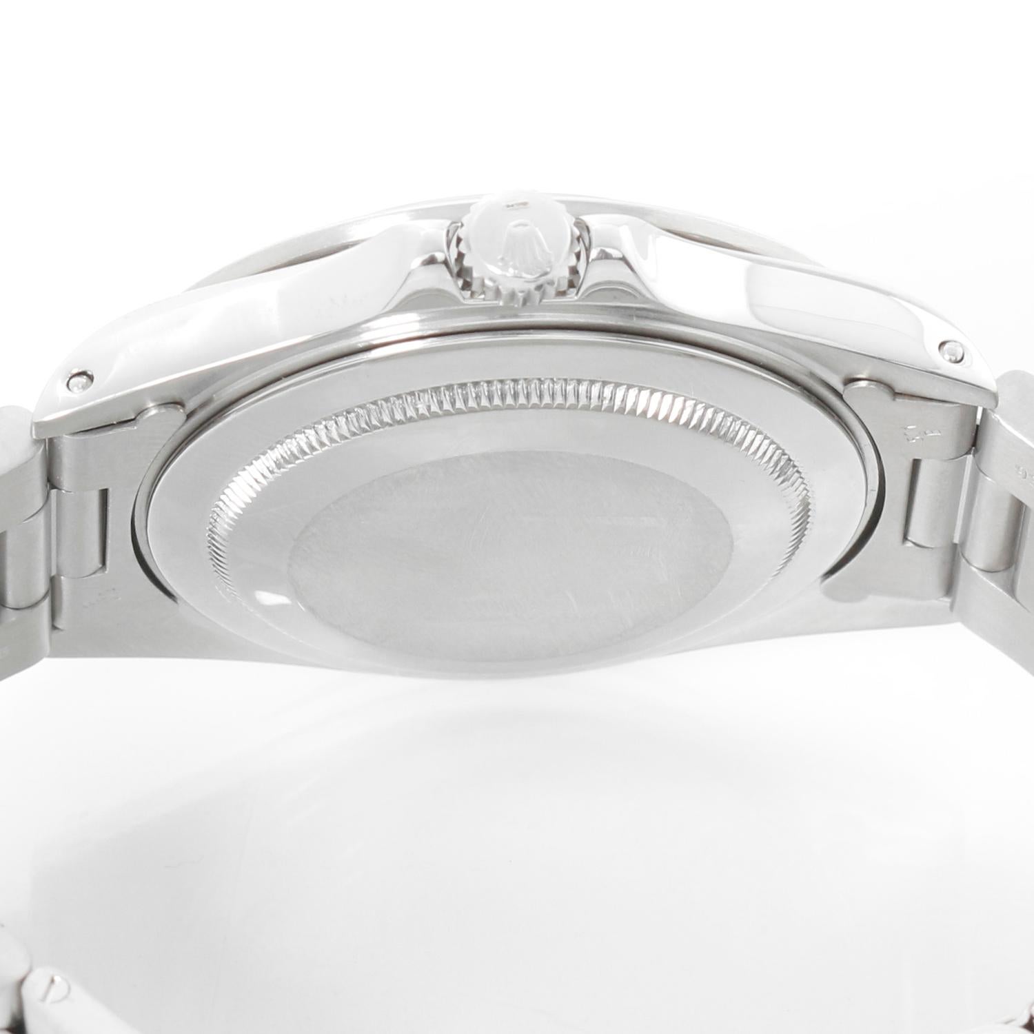 Rolex Explorer II Men's Stainless Steel Watch 16570 For Sale at 1stDibs