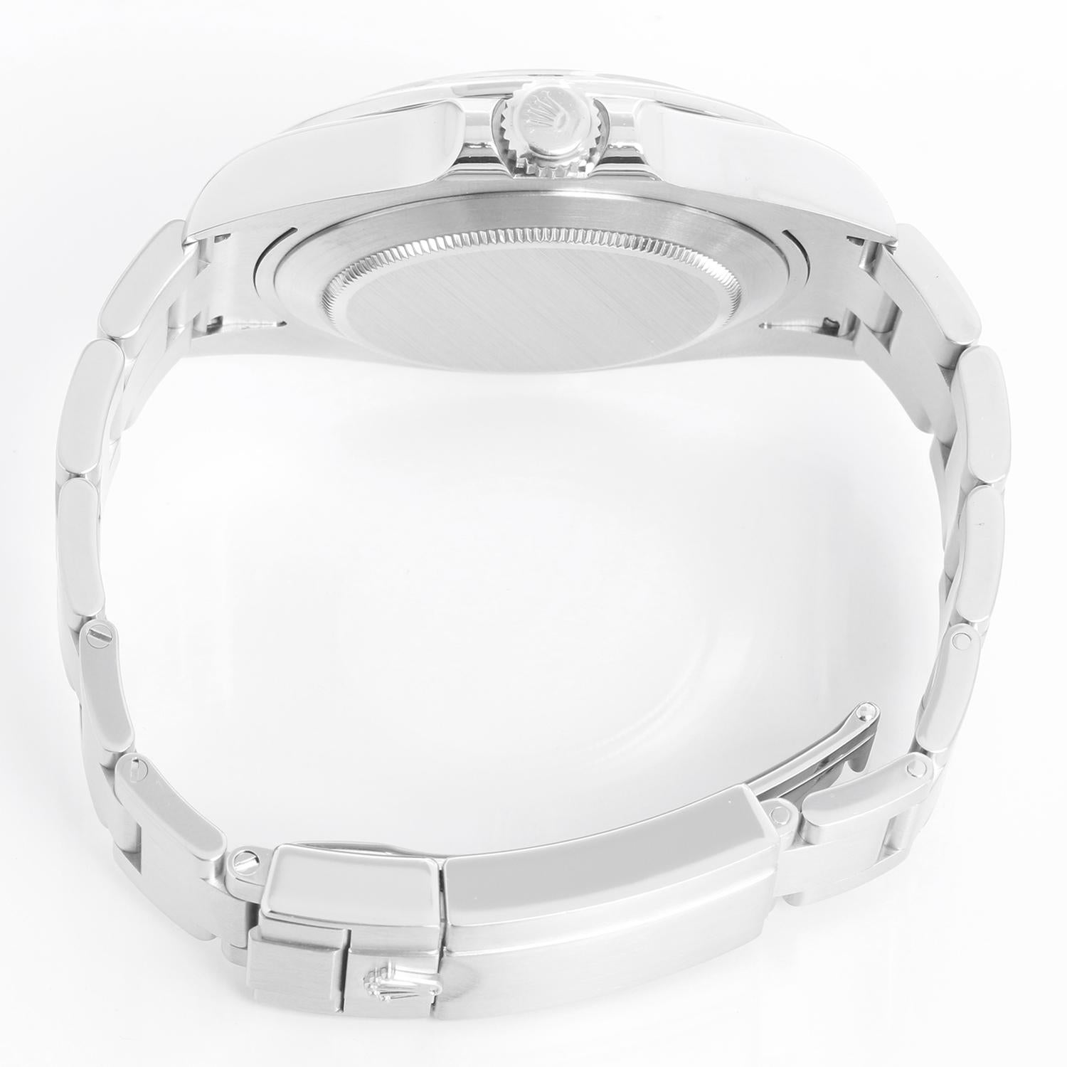 Rolex Explorer II Men's Stainless Steel Watch 216570 In Excellent Condition In Dallas, TX