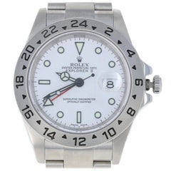 Used Rolex Explorer II Men's Watch, Stainless Steel Automatic 2 Year Warranty 16570