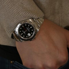 Rolex Explorer II Men's Wristwatch 16570 T Stainless Automatic 1 Year Warranty