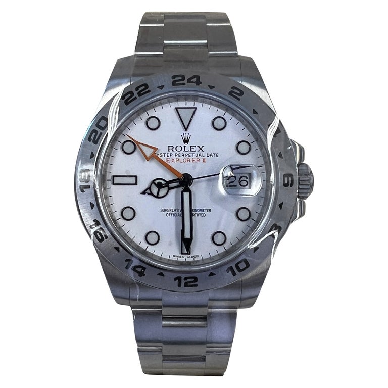 Quadrante Bianco Rolex Explorer Al Polso Rolex Explorer II MINT