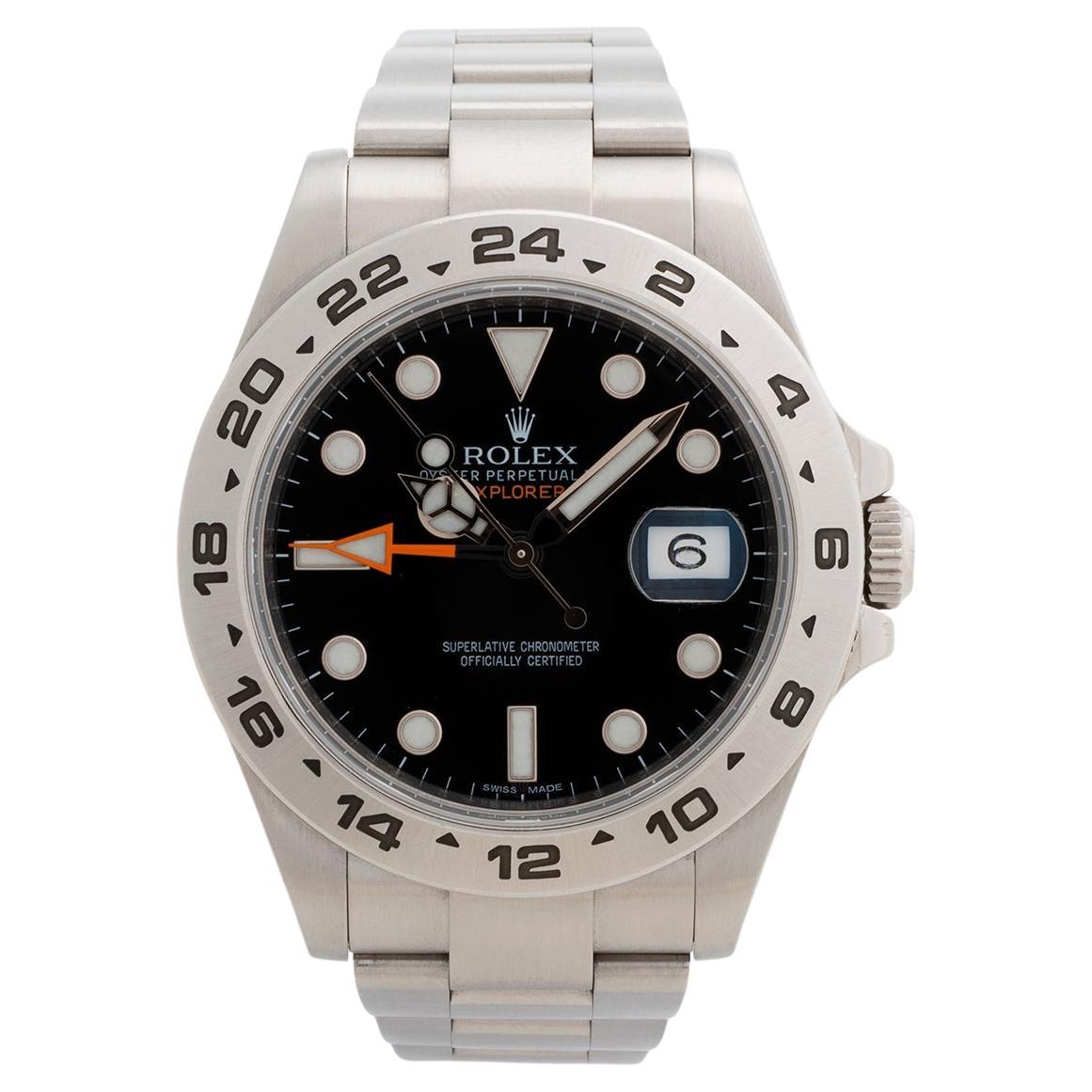 Rolex Explorer II ref 216570, 42-mm-Edelstahlgehäuse, GMT-Funktion, um 2011 im Angebot