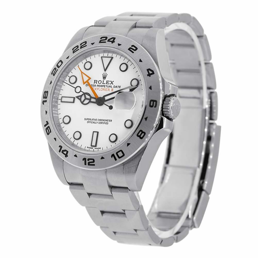 Rolex Explorer II Reference #:216570. Extreme environments, such as the polar regions, have always been real-life proving grounds for Oyster watches. The Explorer II is natural heir to the Explorer as a reliable guide, a tool and a companion for
