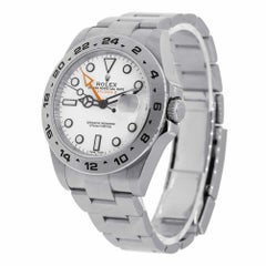 Rolex Explorer II Stainless Steel White Dial Watch 216570