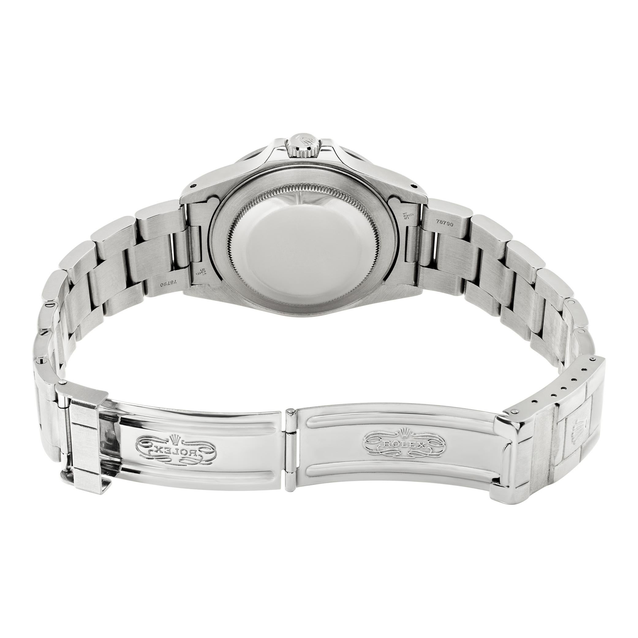 Men's Rolex Explorer II stainless steel Automatic Wristwatch Ref 16550 For Sale