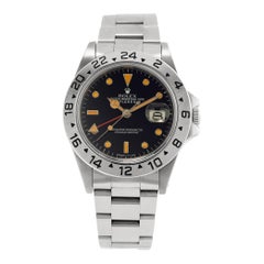Vintage Rolex Explorer II stainless steel Automatic Wristwatch Ref 16550