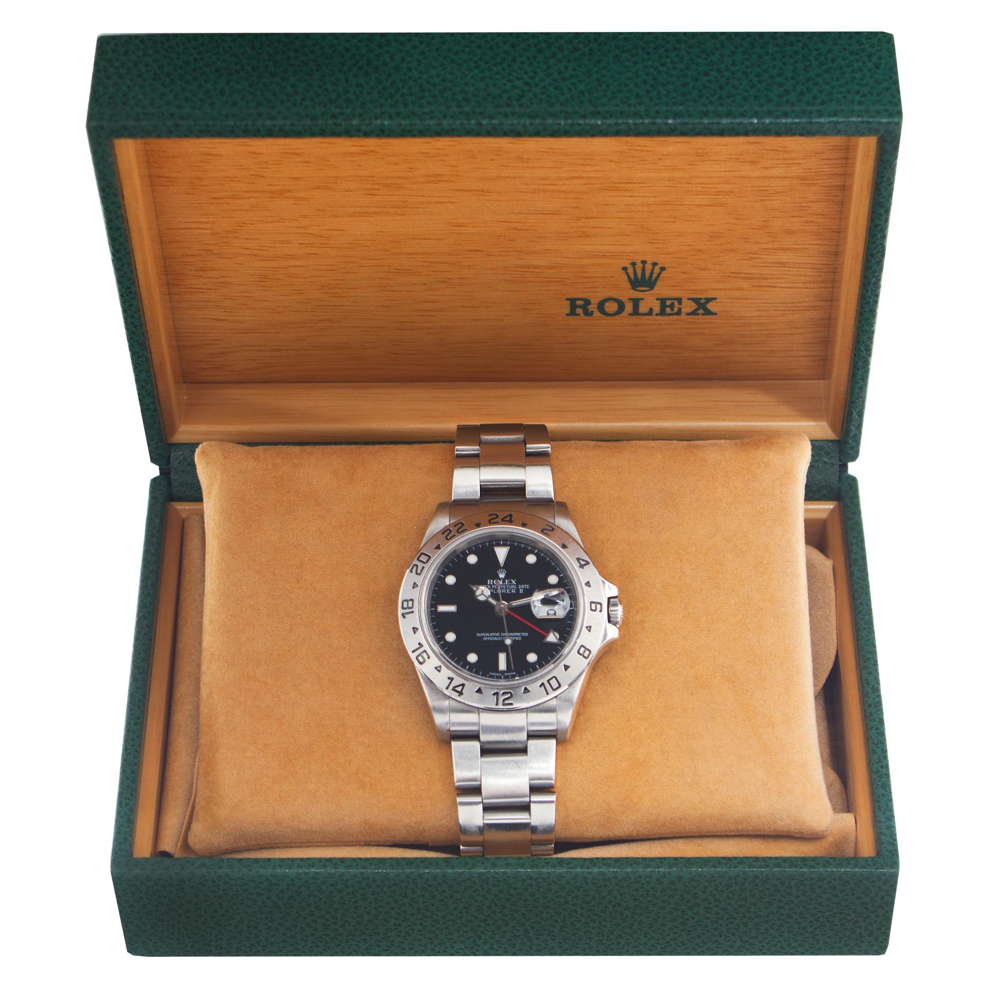 Rolex Explorer II stainless steel Automatic Wristwatch Ref 16570 4