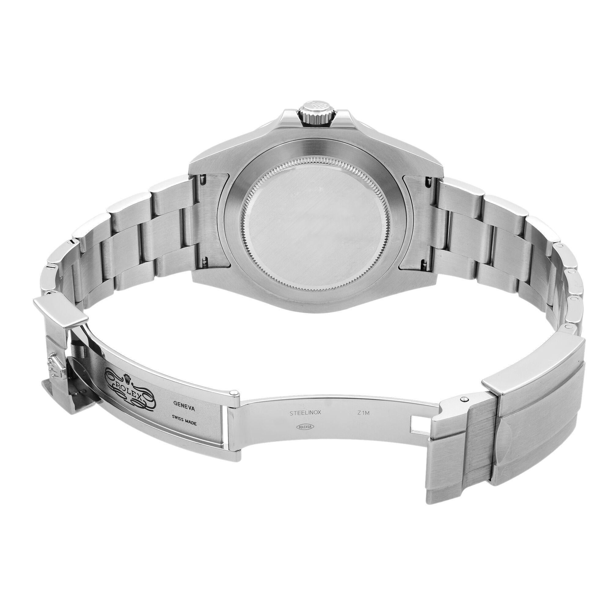 Rolex Explorer II Steel GMT Orange Hand Black Dial Automatic Men Watch 216570 For Sale 1