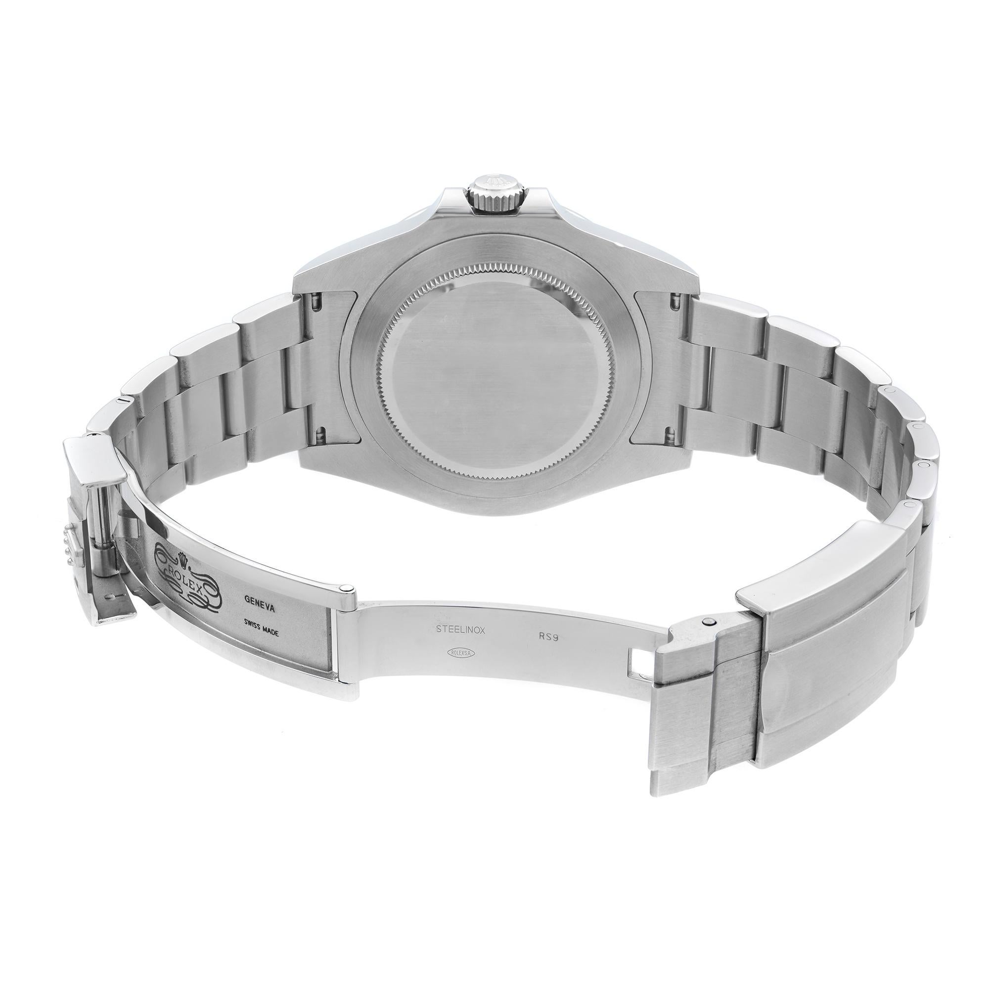 Rolex Explorer II Steel GMT Orange Hand Black Dial Automatic Men's Watch 216570 2