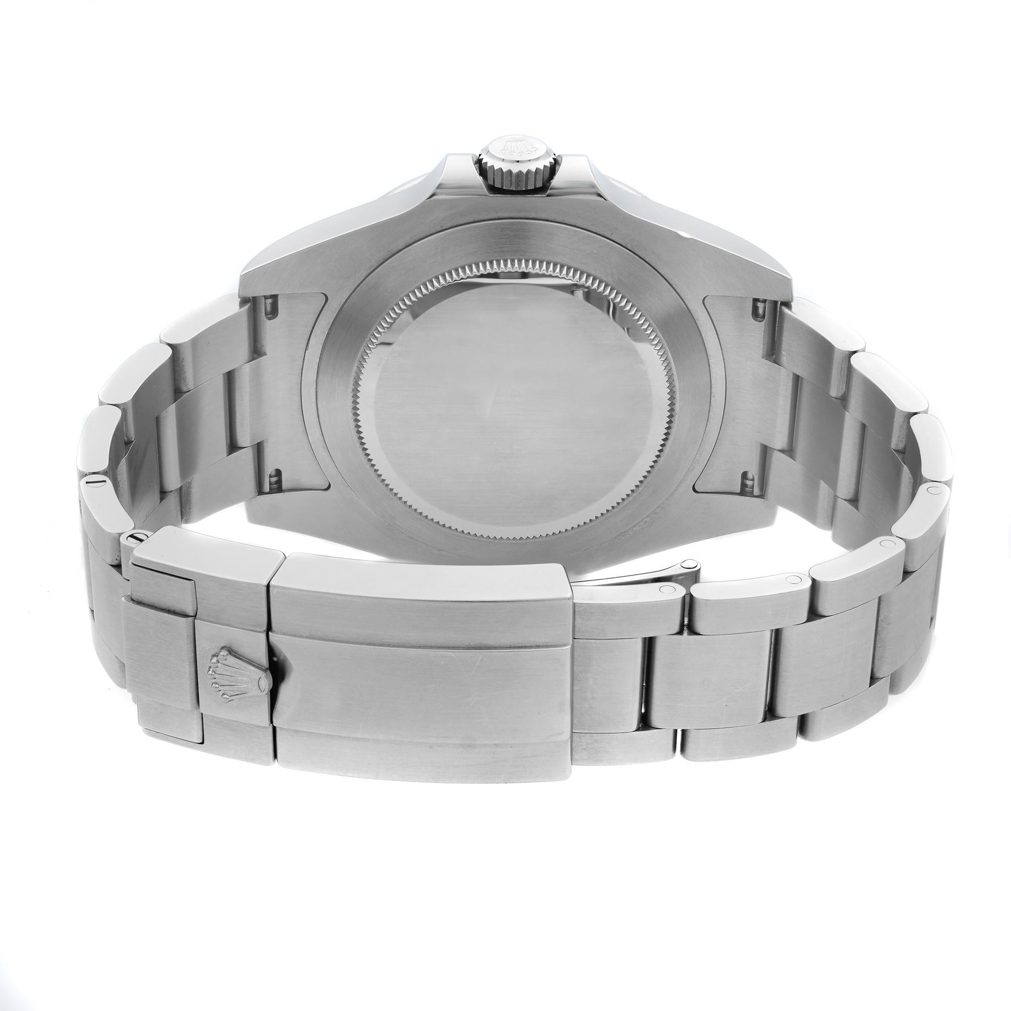 Rolex Explorer II Steel GMT Orange Hand Black Dial Automatic Men's Watch 216570 3