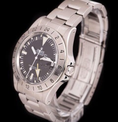 Rolex Explorer II Steve McQueen Steel Matte Black Dial Automatic Wristwatch