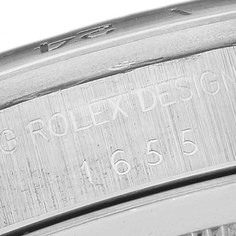 Rolex Explorer II Steve Mcqueen Vintage Steel Mens Watch 1655 Box Papers In Good Condition In Atlanta, GA