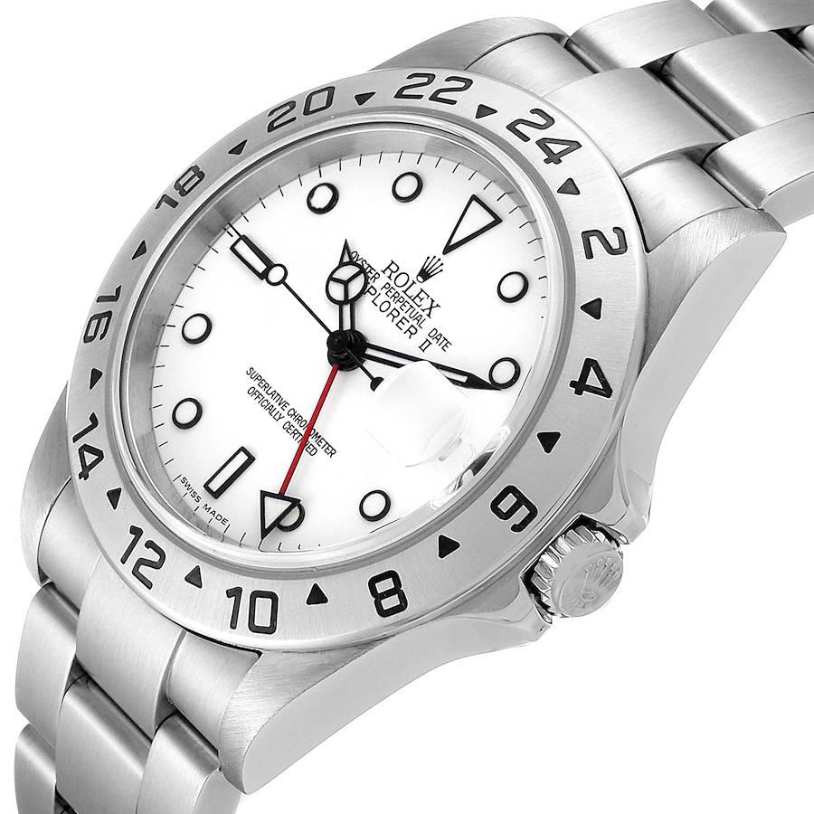 Rolex Explorer II White Dial Automatic Steel Men's Watch 16570 Box 2