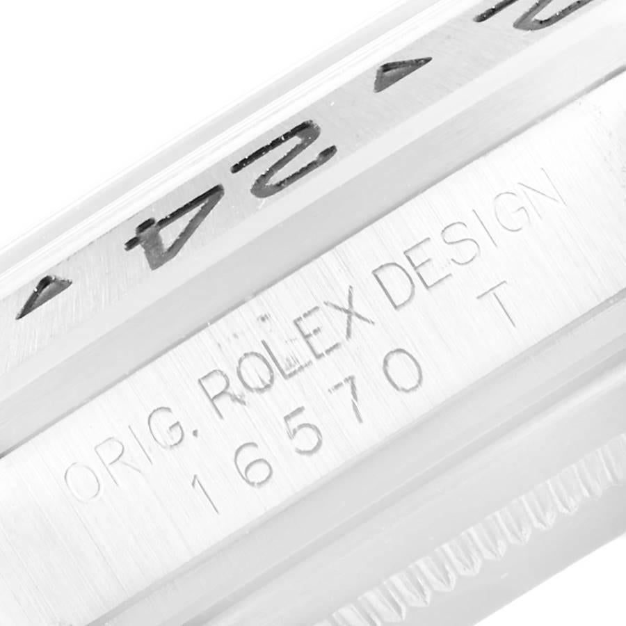 Men's Rolex Explorer II White Dial Automatic Steel Mens Watch 16570 For Sale