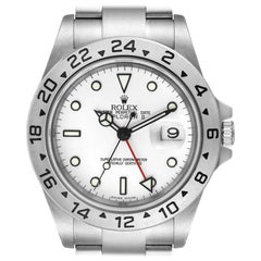 Rolex Explorer II White Dial Automatic Steel Mens Watch 16570